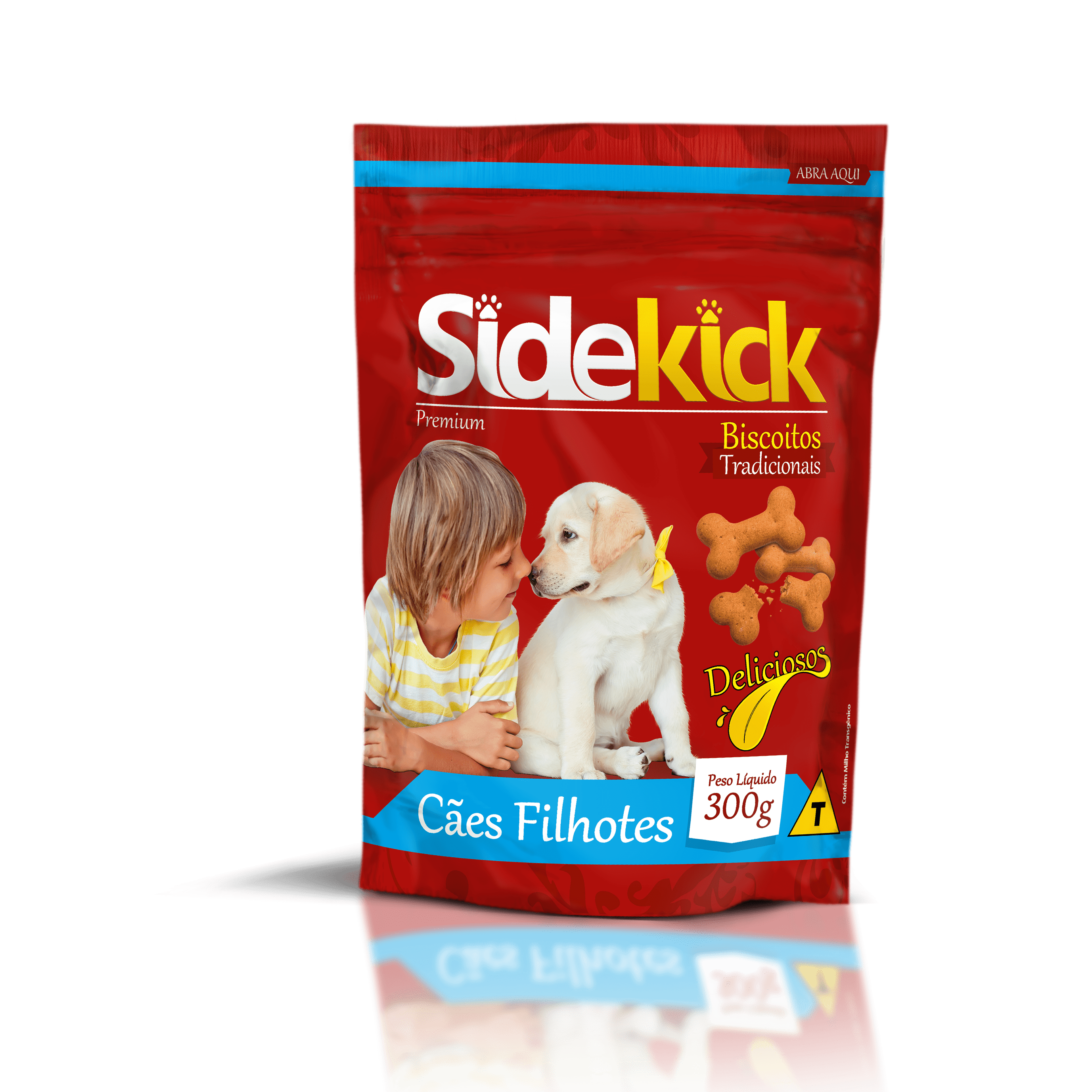 Sidekick Biscoitos tradicionais Cães Filhotes Nutricol Alimentos
